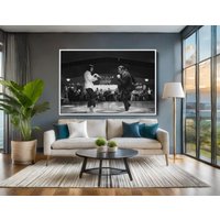Pulp Fiction Dance Canvas Ar,john Travolta & Mia Wallace
