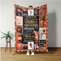 Basketball Blanket, Blanket For Gift