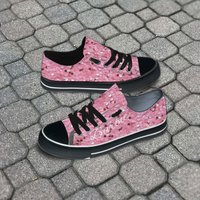 Barbie Pink Women's Low Top Sneakers