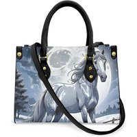 Horse Leather Bag, Animal Lover Handbag