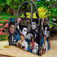 Elvis Presley Leather Handbag, Leather Bag, Travel Handbag, Bag For Woman, Gift
