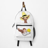 George The Curious Monkey Cartoon For Kids Pack Backpack
