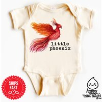 Little Phoenix Onesie, Phoenix Rising Baby Bodysuit