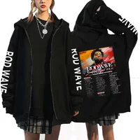 Rapper Rod Wave 3d Zip Hoodie