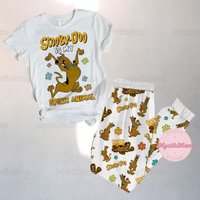 Scooby Doo Pajamas Set, Scooby Doo Womens Pajamas