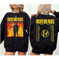 Pilotss Band 2024-2025 The Clancy World Tour, Pilotss Band 2024 Double Sided Sweatshirt