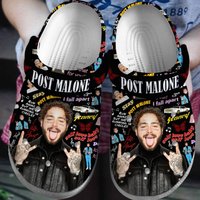 Personalized Post Malone Music Slippers