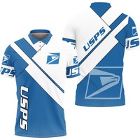Postal Service United Sps 3d Printed Polo Shirt