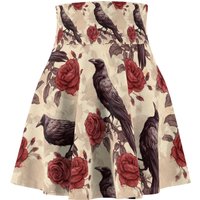 Edgar Allan Poe Skirt | Dark Academia | Skater Skirt
