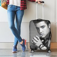Elvis Presley King Of Rock Printed Luggage Cover