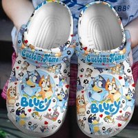 Personalized Blueydad Family Clog, Blueydad Clogs, Funny Clogs