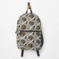 Big Floppa Cash Poster Backpack