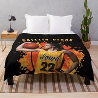 Clatin Clark 22 Throw Blanket