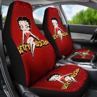 Betty Boop Custom Car Seat Cover