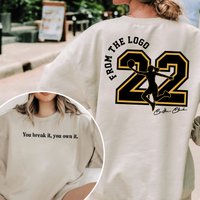 You Break It You Own It Shirt, From The Logo 22 Caitlin Clark Shirt