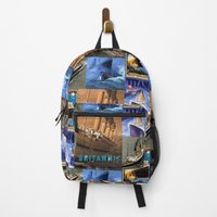 Titanic And Her Sisters Britanic Backpack