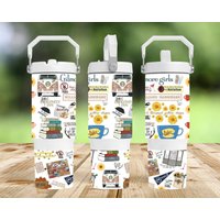 Gilmore Girls 30oz Tumbler With Flip Handle