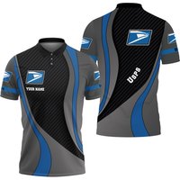 Personalized Postal Service Polo Shirt