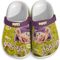 Never Too Old For Dopey Dwarf Mother's Day Father's Day Clogs