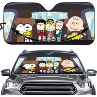 Snoopyy Dog Movie Car Sun Shade