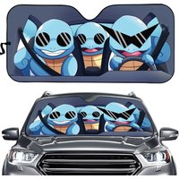 Turtle Gang Accordion Car Sunshade