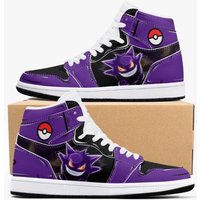 Pkm Gengar Jd1 Anime Shoes, Basketball Sneakers