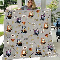 Blueydad Wizard Fleece Blankets