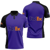 Fedex Polo Shirt, Fedex Ground 3d Printed Polo Shirt