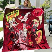 Hazbin Hotel Blanket