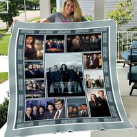 Law And Order Fleece Blanket
