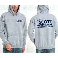 Keith Scott Body Shop Hoodie, Pop Culture Shirt, One Tree, Tree Hill