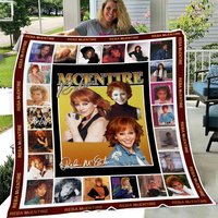 Reba Mcentire Signature Fleece Blanket
