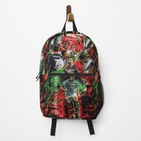 Cristiano Ronaldo Art Posters Backpack