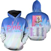 Pink Singer Summer 2024 Tour 3d Hoodie