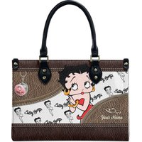 Personalized Betty Boop Leather Handbag