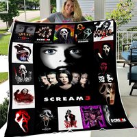 Scream Movie Fleece Blanket