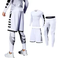 Men's Running Tracksuit Training Fitness Sportswear Set