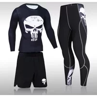 Men's Compression Sportswear Suits Gym Tights Training Clothes