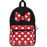 Red Mouse Dot Backpack With Bow