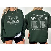 Wallen Western One Thing At A Time Tour 2024 Sweatshirt