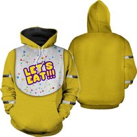 Fnaf Chica 3d Full Over Print Hoodie