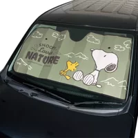 Bonform Car Sunshade Sun Shade Snoopy Nature Car Sun Shade