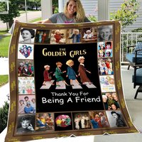 The Stay Golden Tv Series Fleece Blanket