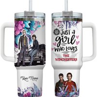 Supernatural 40oz Tumbler, Winchesters Supernatural Tumbler