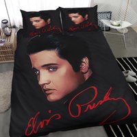 Music King Of Rock Elvis Presley Bedding Set