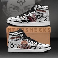 Sukuna Sneakers Anime Shoes High Quality Paint