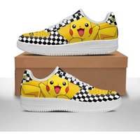 Pika Shoes Anime Custom Sneakers Low Tops For Anime Fans