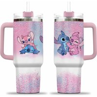 40oz Cartoon Tumbler Quencher Tumbler, Cartoon Character Tumbler Wrap