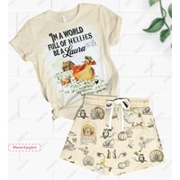 Little House Shirt And Shorts For Men
