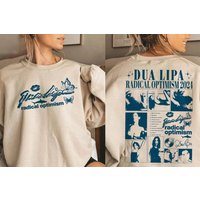 Dua-lipa 2side Radical Optimism Album Sweatshirt, Radical Optimism Sweatshirt